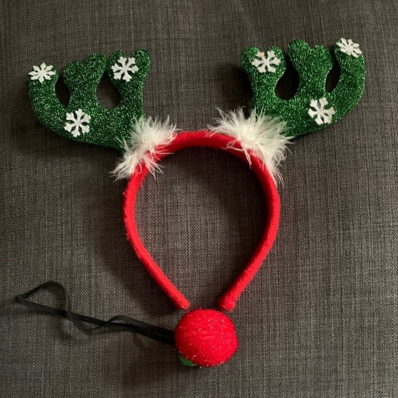 Other - Christmas Santa’s reindeer headband